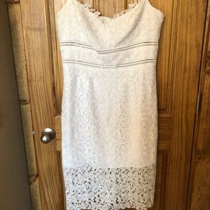 NWOT BHLDN white lace dress